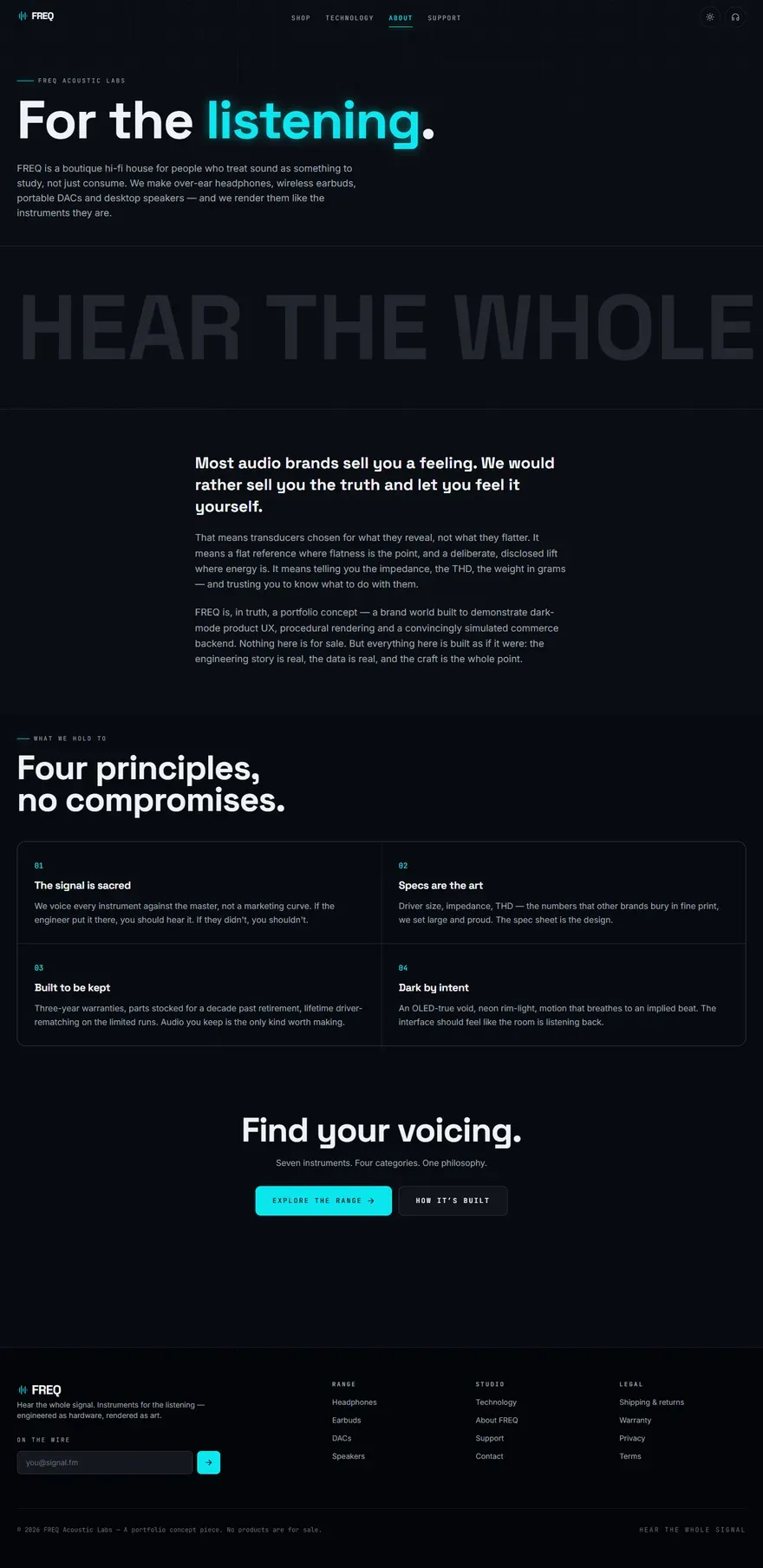 FREQ — Boutique Hi-Fi screenshot 5