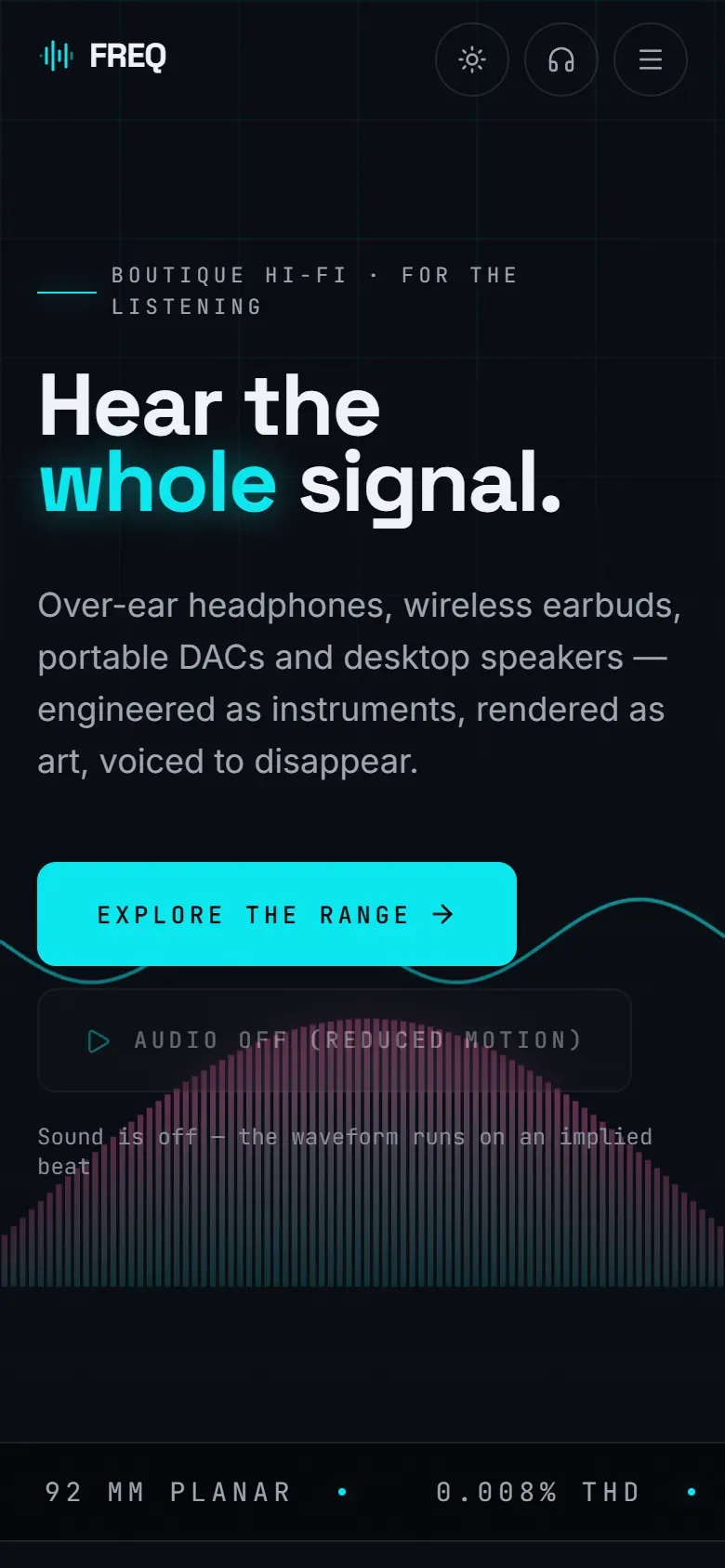 FREQ — Boutique Hi-Fi screenshot 6