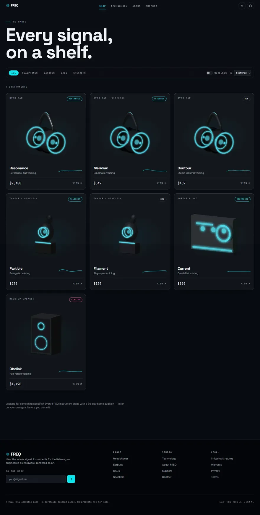 FREQ — Boutique Hi-Fi screenshot 2